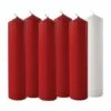 Advent Pillar Candles - 5 Red & 1 White -HFLTD Sales advent pillar candles 5 red 1 white 482411
