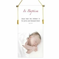 Baptismal Hanging Banner