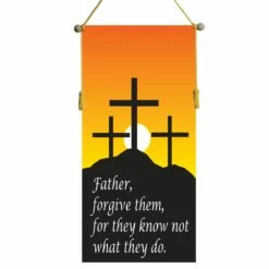 Calvary Hanging Banner