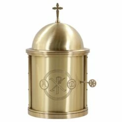 Chi Rho Dome Top Tabernacle