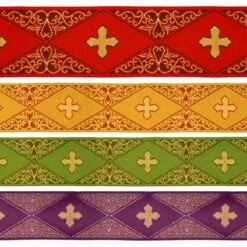 Diamond Cross Lurex Orphrey