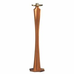 Drip Pan Oak Paschal Candlestick -HFLTD Sales drip pan oak paschal candlestick 263057