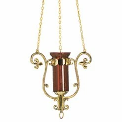 Fleur-De-Lys Sanctuary Hanging Lamp