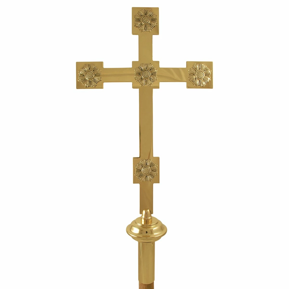 Flower Processional Cross 3 Flower Processional Cross