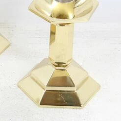 Hexagon Base Altar Cross & Candlesticks Set -HFLTD Sales hexagon base altar cross candlesticks set 901013