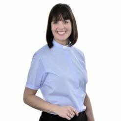 Ladies Short Sleeve Tunnel Collar Shirt -HFLTD Sales ladies short sleeve tunnel collar shirt 585131