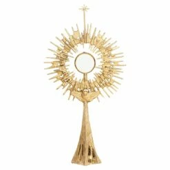 Large Rough Cast Monstrance