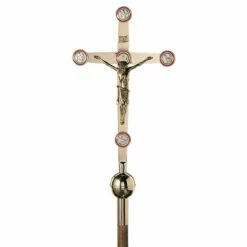 Medallion Processional Crucifix