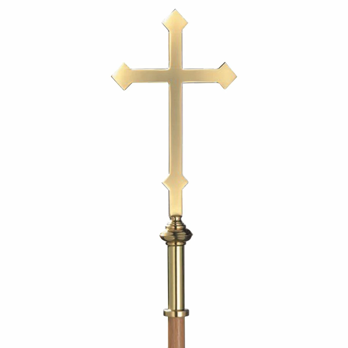 Pointed Processional Cross 3 Pointed Processional Cross