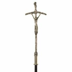 Pope Replica Processional Crucifix
