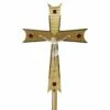 Precious Stone Processional Crucifix