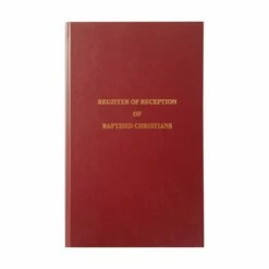 Register Of Reception Of Baptised Christians