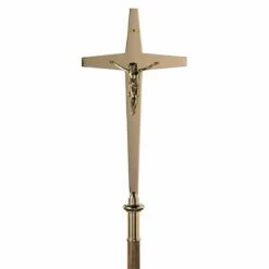 Tapered Style Processional Crucifix