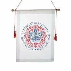 The King's Coronation Hanging Banner