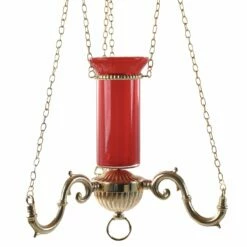 Three Arm Sanctuary Hanging Lamp