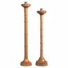 Turned Oak Paschal Candlestick -HFLTD Sales turned oak paschal candlestick 910267